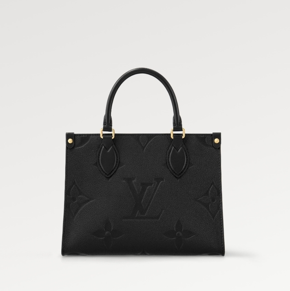 MSRP $3,595!! BRAND NEW! LOUIS VUITTON LV Empreinte ONTHEGO PM BLACK - Picture 4 of 17
